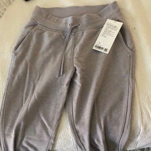 Lululemon warm down joggers